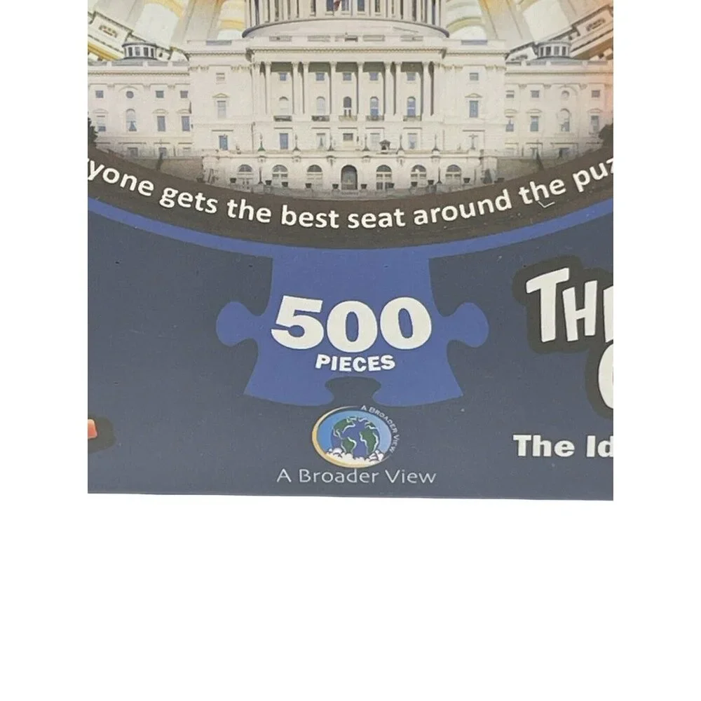 Round Table Puzzle‎ - USA Capital (500 Piece) 19